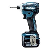 マキタ(Makita) 充電式インパクトドライバ（青）14.4V6Ah バッテリ2本・充電器・ケース付 TD162DRGX