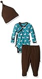 Kickee Pants SLEEPWEAR ベビー・ガールズ カラー: ブルー