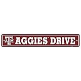 Texas A & M AggiesプラスチックStreet Sign