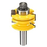ランフィー　1/2 インチのすね古典的なオギー ドア ルーター ビット木工カッター