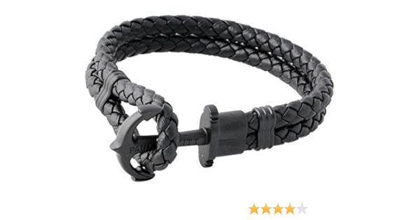 話題の行列 プチプラ 人気 ブランド レディース メンズ 革 ブラック ブラック ユニセックス ブレスレット レザー編み込み アンカーモチーフ レザー Phrep Ph Ph L B B Hewitt Paul ポールヒューイット バレンタイン クリスマス ホワイトデー ブレスレット Blog Quaxar Com