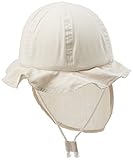 リトルプリンセス Little Princess 日よけ付きUV加工 てんとう帽子 ベージュ