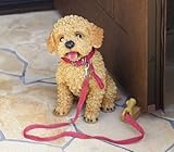 ドアストッパー犬　トイプードル