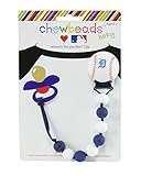 Chewbeads Pacifier Clip - Detroit Tigers by Chewbeads [並行輸入品]