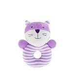 [ベビーベル] Kids Animal Handbells Musical DevelopmentalトイベッドベルRattleおもちゃギフト Da-002320