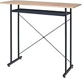 カウンターテーブル ハイテーブル バーカウンター テーブル 机 スチール ウッド シンプル 北欧 デザイン