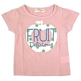 Tシャツ ベビー 子供 女の子 プリント 半袖 Tシャツ ガールズ 半そでTシャツ ピンク-C 90cm