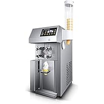 ソフトクリームマシン 業務用アイスクリームマシン、 トップソフトクリームメーカー Amazon.co.jp: WJW ソフトクリーム 機械、1250W 業務用ソフト