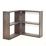 azi-azi インテリア ハンドメイド 木製棚 ディスプレイラック AZ-506