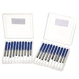 20個0.1 MM 10 / 15 / 20 / 30度3.175ミリメートル超硬PCB彫刻ビットCNCルータToo