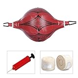 3点セット(レッド)パンチングボール パンチングミット ボクシングの練習用スピードボール ダブルエンドボールボクシングのボールスピードトレー