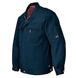 AITOZ（アイトス） 長袖ブルゾン【秋冬/SS~6L】帯電防止 T/Cツイル #AZ-6460 ネイビー 6L