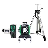 シンワ測定 レーザー 墨出し器 LASER ROBO Xline (レーザーロボ エックスライン) グリーン 受光器・三脚セット 71618