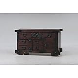 うづくり風民芸車ダンス 木製 幅90cm 引き出し収納 ST-154X