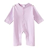 【SEBLES】ベビー服 カバーオール 前開き 肌着 新生児 3ヶ月 6ヶ月 12ヶ月 長袖 長ズボン 無地 男の子 女の子 春 秋 コットン(タイプE,73cm)