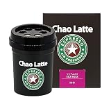 AUG(アウグ) 車用 芳香剤 カオラテ(Chao Latte) ブラック ゲル 濃厚 リッチムスク 置き型 ドリンクホルダー型 140ml 日本製 FR-01