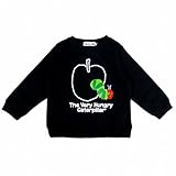 (エリックカール)ERIC CARLE はらぺこあおむし トレーナー ブラック 95