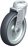 Blickle LRA-TPA 100G Swivel Caster, 3.94 Wheel Diameter, 154 lb. Load Capacity by Blickle