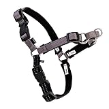[ ペットセーフ ] Petsafe 犬用 ハーネス デラックス イージーウォーク 小型犬 S サイズ Deluxe Easy Walk Harness S EWH-D-HC-S-STL スチールシルバー/ブラック Steel 散歩 トレーニング ペット 犬 [並行輸入品]