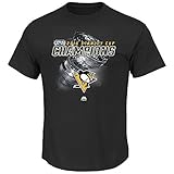 NHL Pittsburgh Penguinsメンズペナルティショットシャツ S ブラック