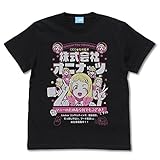 コスパ COSPA ラブライブ! スーパースター!! 鬼塚 夏美 エモーショナルTシャツ XLサイズ BLACK 綿