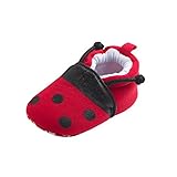 Tovadoo ベビーシューズ スリッポン 甲虫柄 男女共用 歩行練習用 つま先保護　ソフト　キュート　カジュアル　ファッション　旅行　リゾート