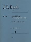J.S.バッハ: アンナ・マグダレーナ・バッハのためのクラヴィーア練習帳/原典版 (運指なし)/ヘンレ社/ピアノ・ソロ
