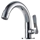 Life System(ライフシステム) 洗面用 シングルレバー 単水栓 手洗いボウル用 洗面台 蛇口 水道 立水栓 トイレ 洗面 手洗い ST82