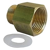 Larsen Supply 17 – 6695 1 / 2 x 3 / 8 CMPアダプタ 1/2-Inch x 3/8-Inch 17-6695 1