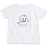 The Spunky Stork SHIRT ベビー・ガールズ カラー: ホワイト