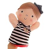 Remeehi ハンドパペット　動物 手 人形 アニマル ハンド パペット 幼児 情操 教育 親子 おもちゃ 知育 人形劇 小道具 女の子　子供　6＃