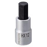 プロクソン(PROXXON) ヘックスビットソケット 1/2" ショート(55mm) 12mm No.83480