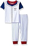 The Children's Place Baby Boys Little 2-Piece Pajama Set Baseball Player (White) 3-6 Months [並行輸入品]