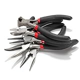Agile-shop Tooth Needle Round Nose Pliers Tool Kit for Jewelry Making Tools 5pcs / 1 Set [並行輸入品]