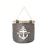 ounona Hanging Wall Organizer /オーガナイザーストレージバッグ/ストレージポケット、メイクアップSundries /壁ドアクローゼットHangingストレージバッグオーガ