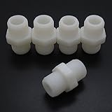 5 PCS 1/2 to 1/2 Male Nylon Pipe Connect Quick Fitting for RO System Water Filter [並行輸入品]
