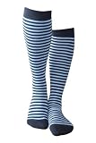 Weri Spezials Knee-length Socks for Children , Color:Marine+Blue, Size:5-6 years (27-30) by Weri Spe