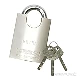 50mm Silverline Shrouded Padlock [並行輸入品]