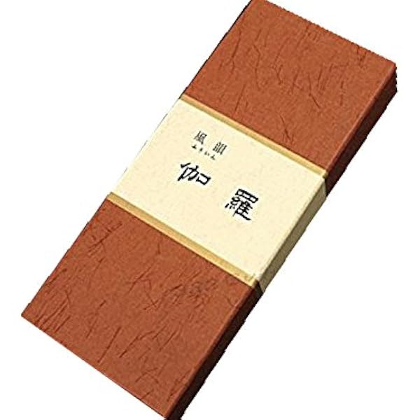 Amazon.co.jp: みのり苑 線香 風韻 伽羅 徳用 220本 天然香料