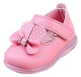 (ラボーグ) La Vogue 子供靴 ベビーシューズ キッズ フォーマル靴 ルームシューズ 新生児 出産祝い 歩行サポート ソフトソール 可愛い (内寸11.5cm, Aピンク)