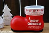 ~Coco Heart~ クリスマス　ブーツポット   (クリスマス・リース・プリザ・ドライフラワー）