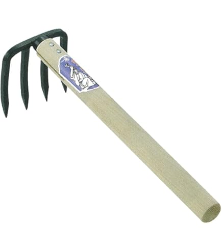 Amazon | 孔雀 四本熊手 3分角 90mm 15421 | 熊手・レーキ