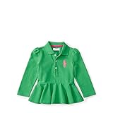 ラルフローレンの子供服　POLO　RALPHLAWREN　ベビー女の子　ビックポニー　ポロシャツ　８５ｃｍ　 (USサイズ１８（８５ｃｍ）) [並行輸入品]