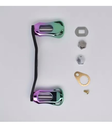 Amazon | 釣り リール ハンドル ベイトリール 95mm クランク カーボン