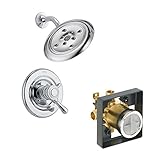 Delta Delta KSDTR-T17278H2O-CH Leland Shower Kit Pressure-Balance Dual-Function Cartridge, Chrome Ch