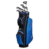 Callaway レディース REVA コンプリートゴルフセット(ブルー、11ピース(レギュラー)、右利き)