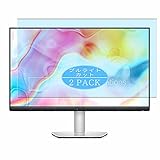 2枚 VacFun ブルーライトカット フィルム ， Dell S2722DC 27インチ ディスプレイ 向けの ブルーライトカットフィルム 保護フィルム 液晶保護フィルム（非 ガラスフィルム 強化ガラス ガラス ケース カバー ） 改善版