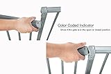 L.A. Baby Tall Metal Auto Close Safety Gate by LA Baby