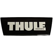 Thule 3D Logo Sticker, Silver Self-Adhesive Lettering For Roof Boxes (14709)