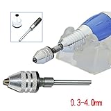 0.3 ? 4 ミリメートル ミニ ドリル チャック アダプタ コンバータ w/2.35 ミリメートル連結軸電動研削彫刻機変換ドリル チャック